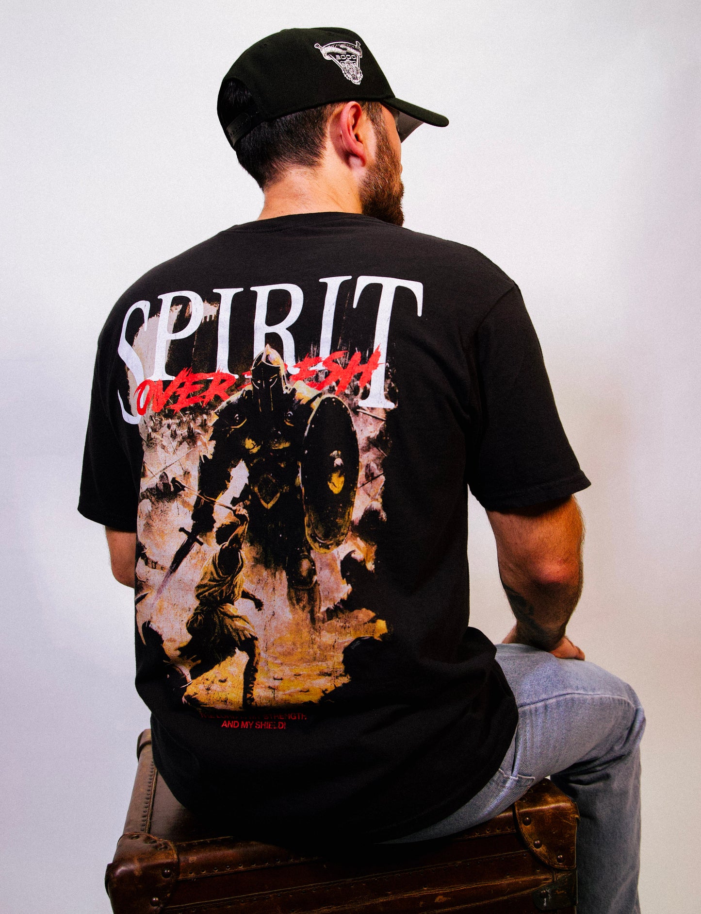 David and Goliath Premium Tee in Black