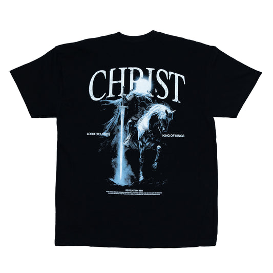 King of Kings Black Short Sleeve Oversized Tee