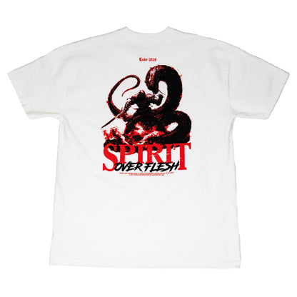 Serpent Slayer Premium Tee in White