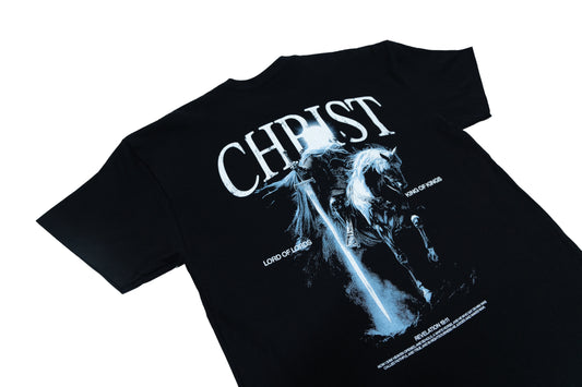 King of Kings Black Short Sleeve Oversized Tee