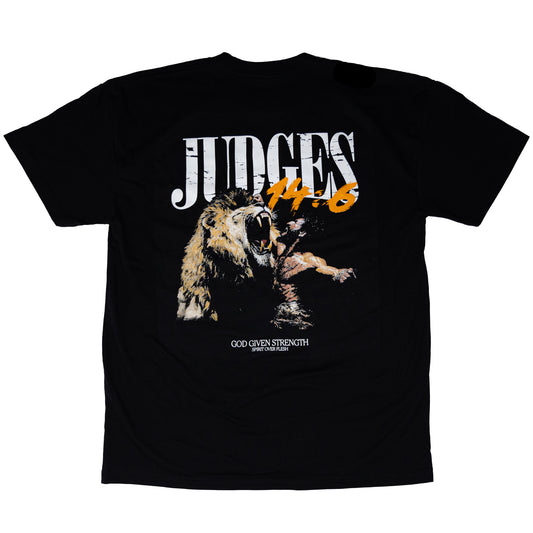 Samson's Fury Black Short sleeve tee